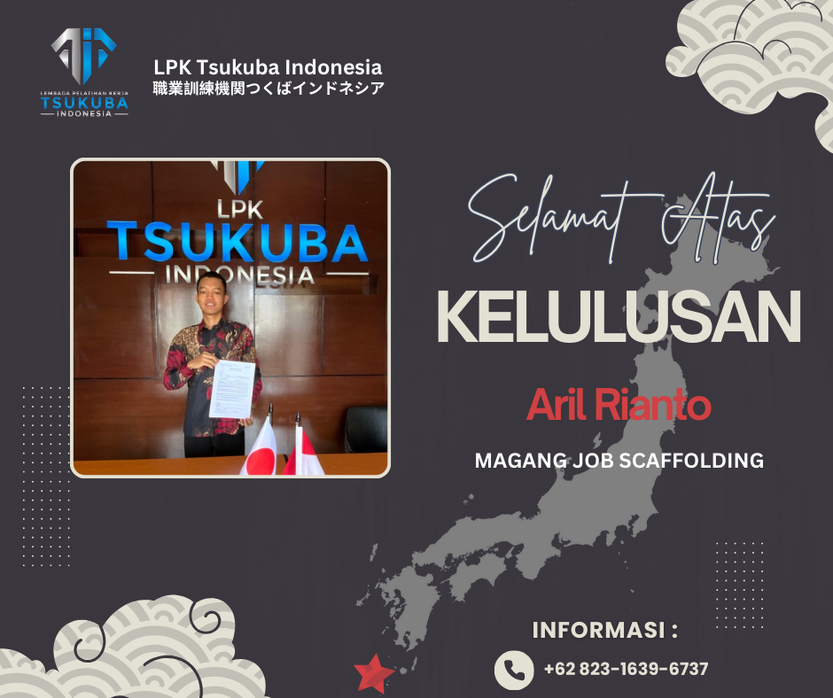 Kelulusan Aril Rianto