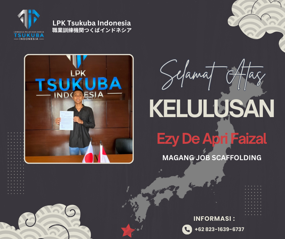 Kelulusan Ezy De Apri Faizal